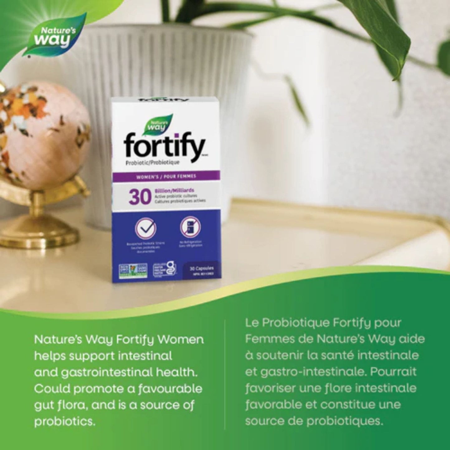 30 Capsules | Nature's Way Fortify Women's Probiotic 30 Billion