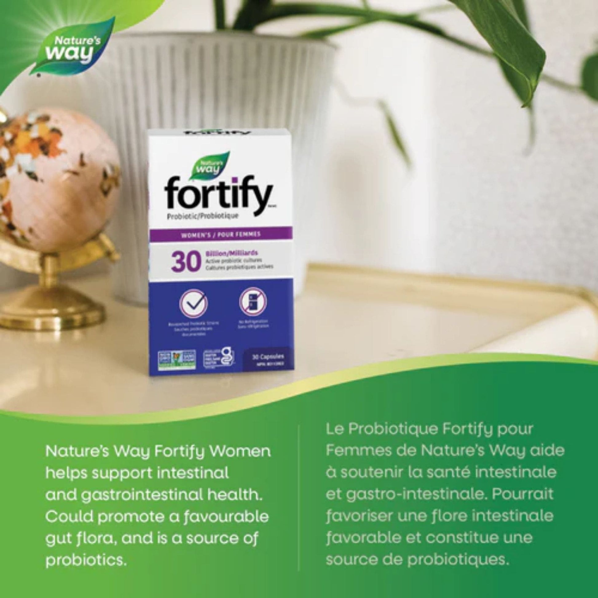 30 Capsules | Nature's Way Fortify Women's Probiotic 30 Billion