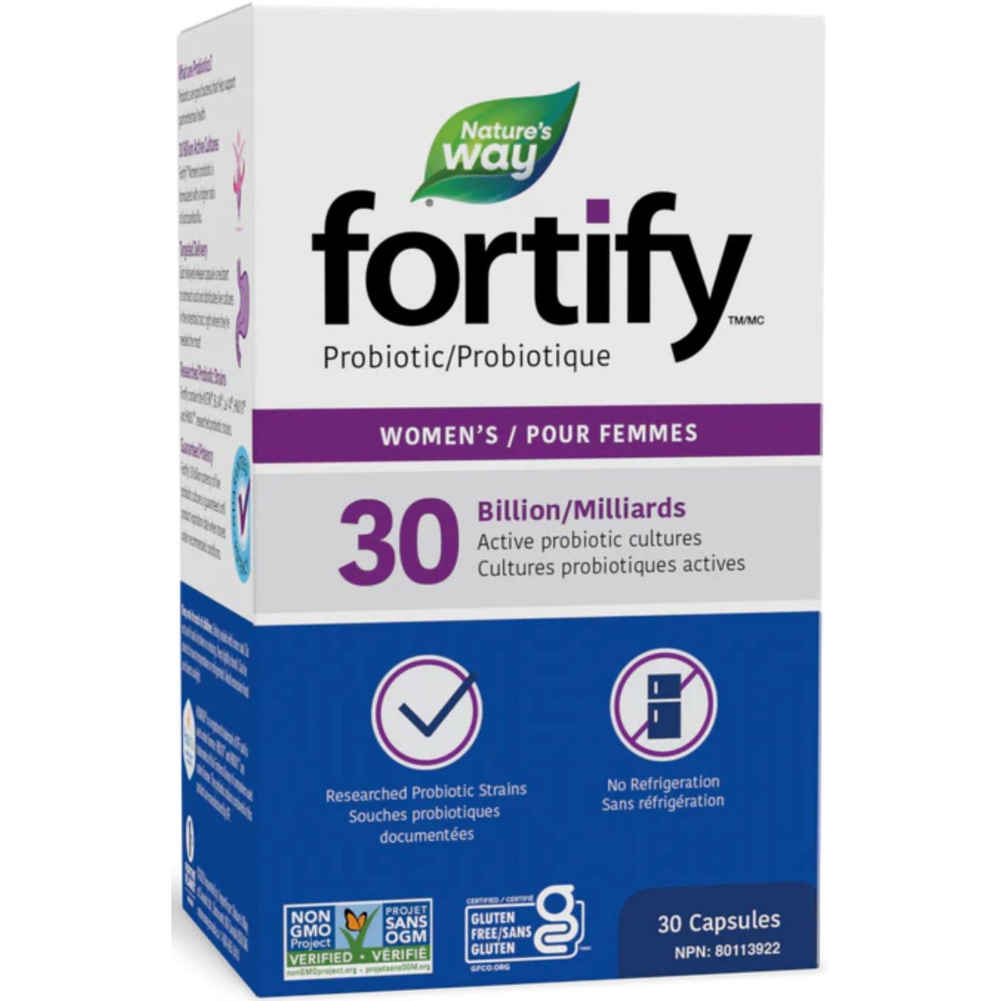 30 Capsules | Nature's Way Fortify Women's Probiotic 30 Billion