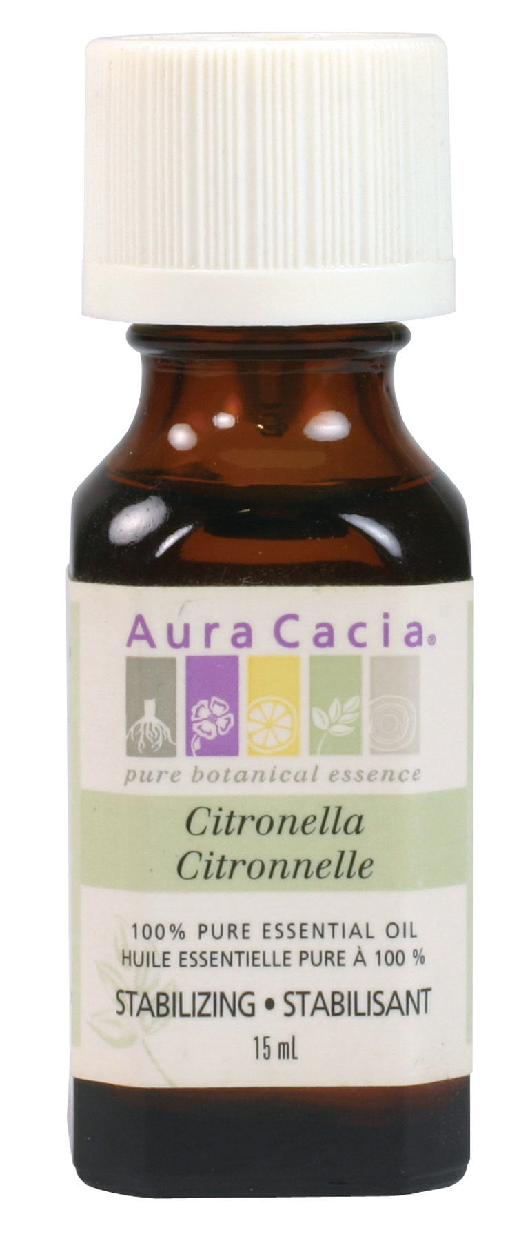 Aura Cacia Citronella Essential Oil Pure 15ml