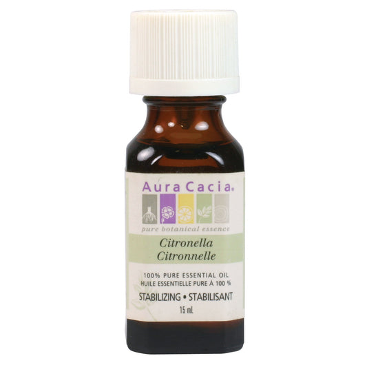 Aura Cacia Citronella Essential Oil Pure 15ml