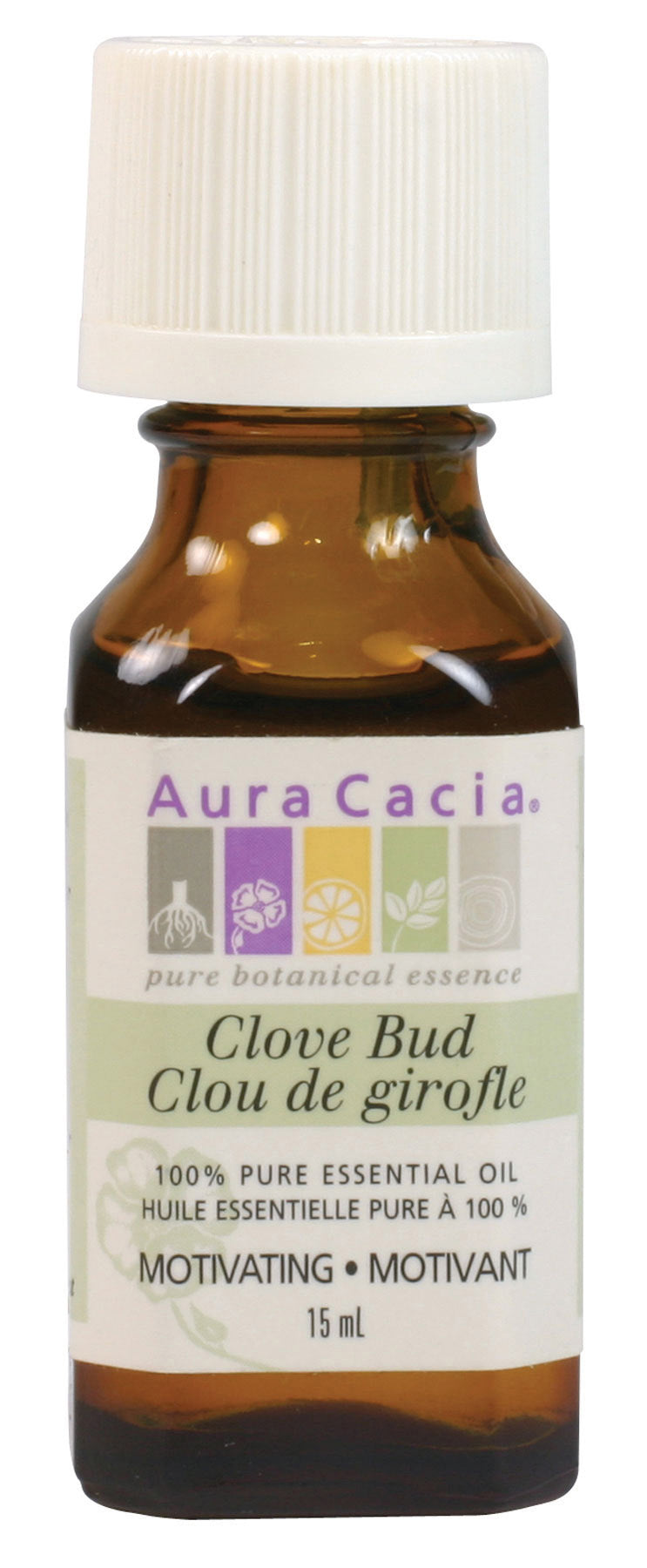 Aura Cacia Clove Bud Essential Oil Pure 15ml