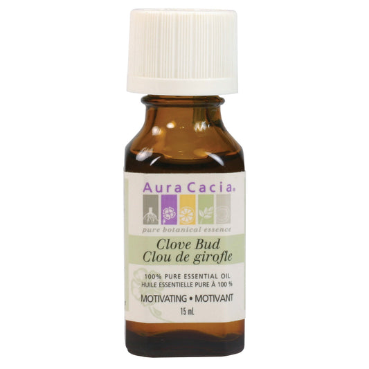Aura Cacia Clove Bud Essential Oil Pure 15ml