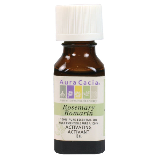 Aura Cacia Rosemary Essential Oil Pure 15ml