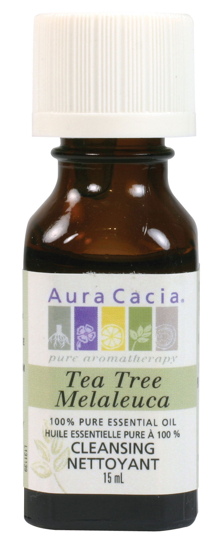 Aura Cacia Tea Tree Essential Oil Pure 15ml