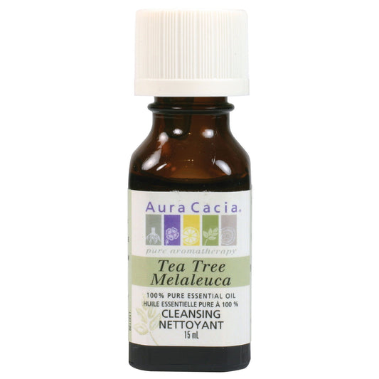 Aura Cacia Tea Tree Essential Oil Pure 15ml