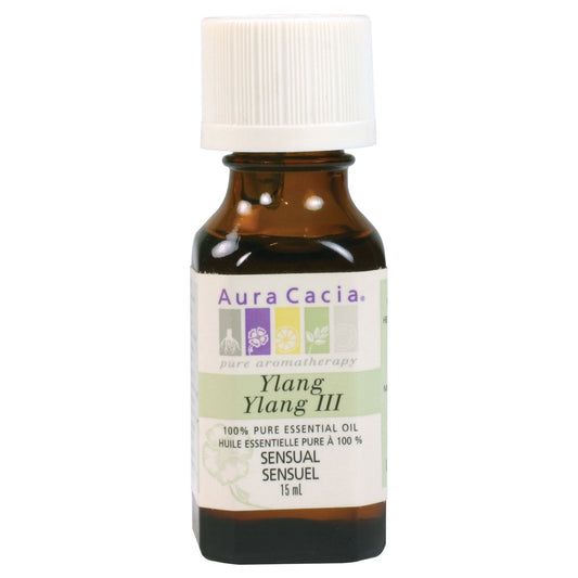 Aura Cacia Ylang Ylang III Essential Oil Pure 15ml