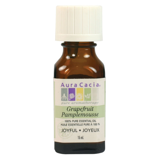 Aura Cacia Grapefruit Essential Oil Pure 15ml
