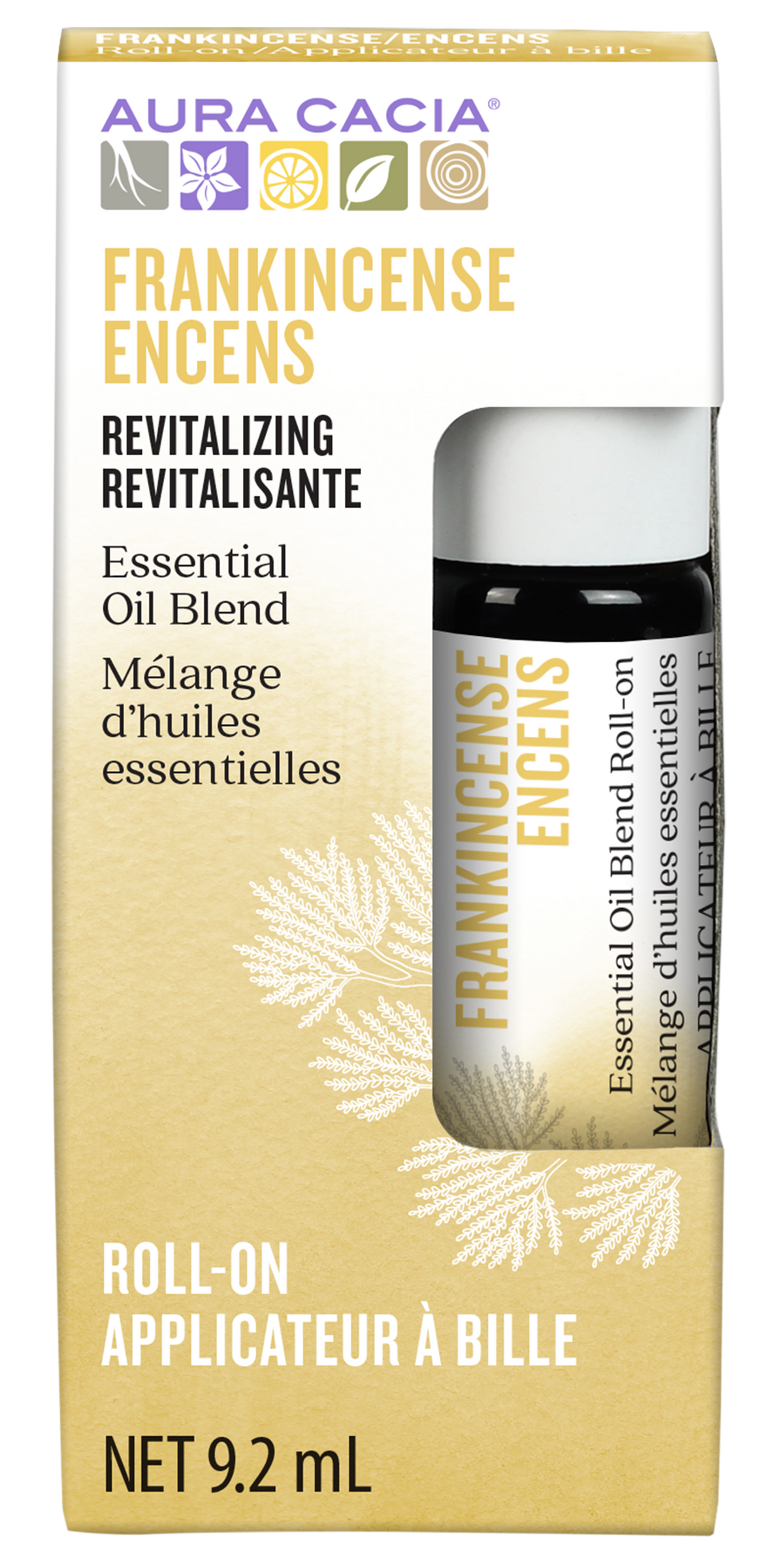 Aura Cacia Essential Oil Roll-On Frankincense 9ml