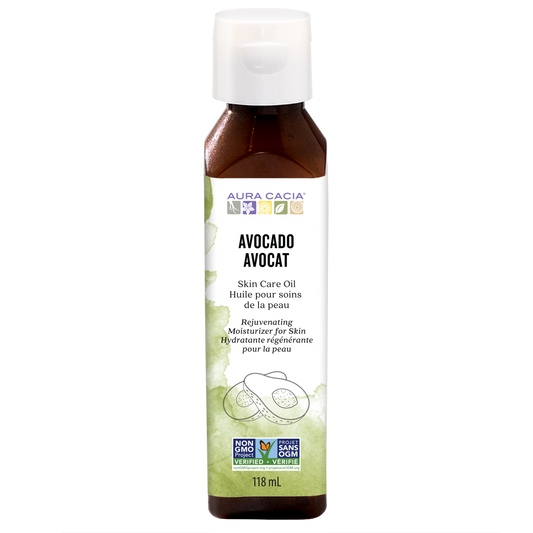 Aura Cacia Avocado Skin Care Oil Pure 118ml