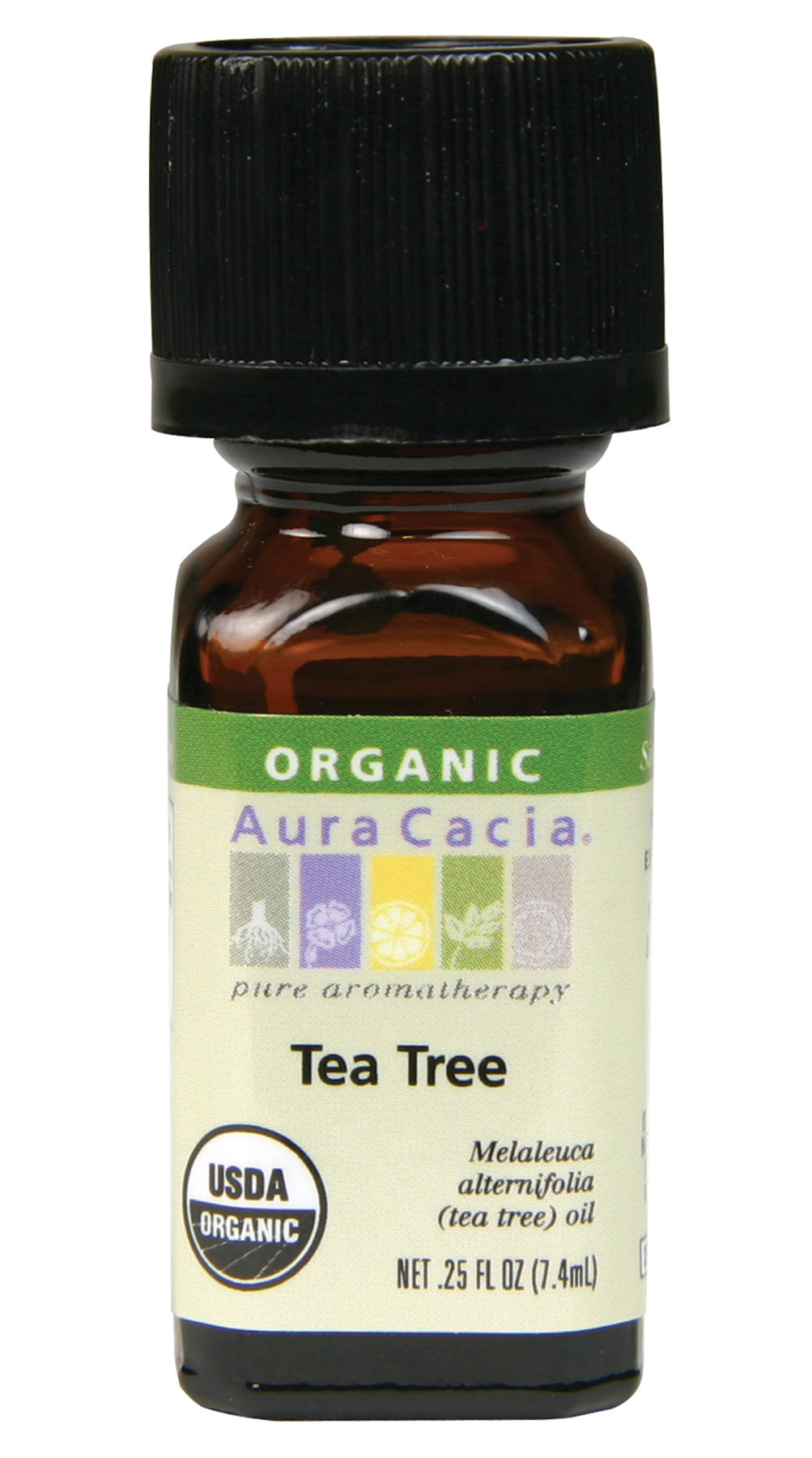 Aura Cacia Tea Tree Essential Oil Certified Organic 7ml