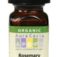 Aura Cacia Rosemary Essential Oil Certified Organic 7ml