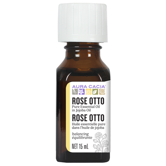 Aura Cacia Rose Otto in Jojoba Oil In Jojoba Oil 15ml