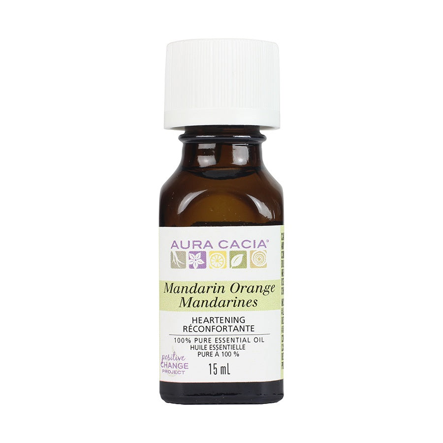 Aura Cacia Mandarin Orange Essential Oil Pure 15ml