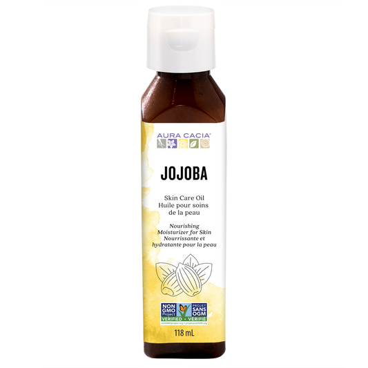 Aura Cacia Jojoba Skin Care Oil Pure 118ml