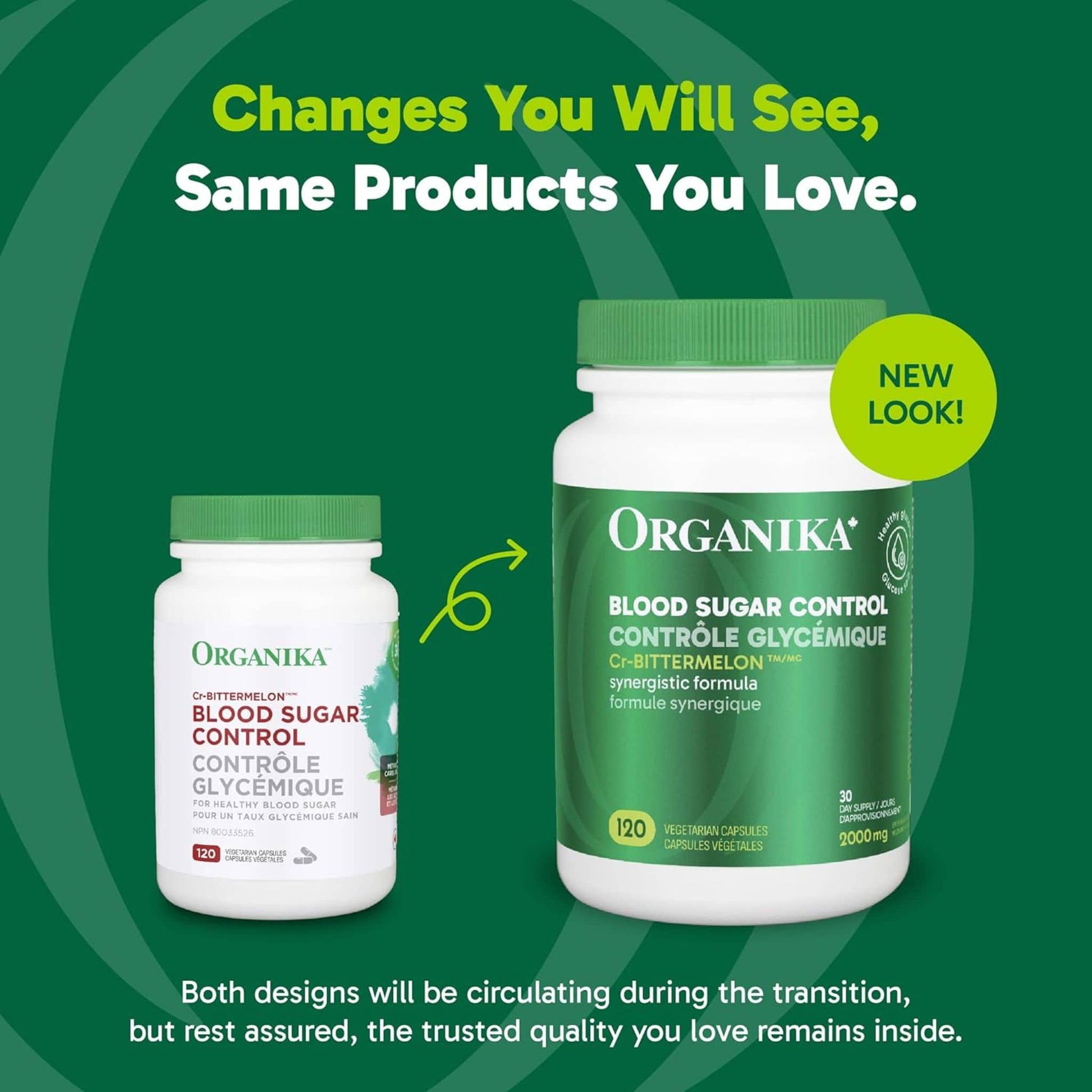 90 Vegetarian Capsules | Organika Blood Sugar Control