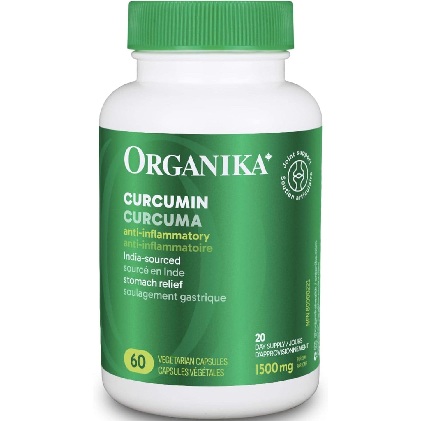 Organika Curcumin 500mg (Anti-inflammatory)