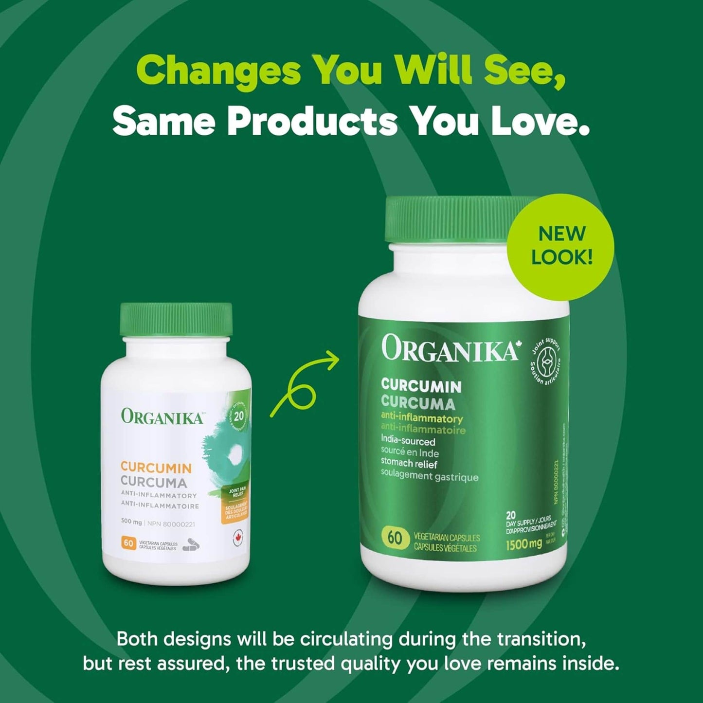 Organika Curcumin 500mg (Anti-inflammatory)