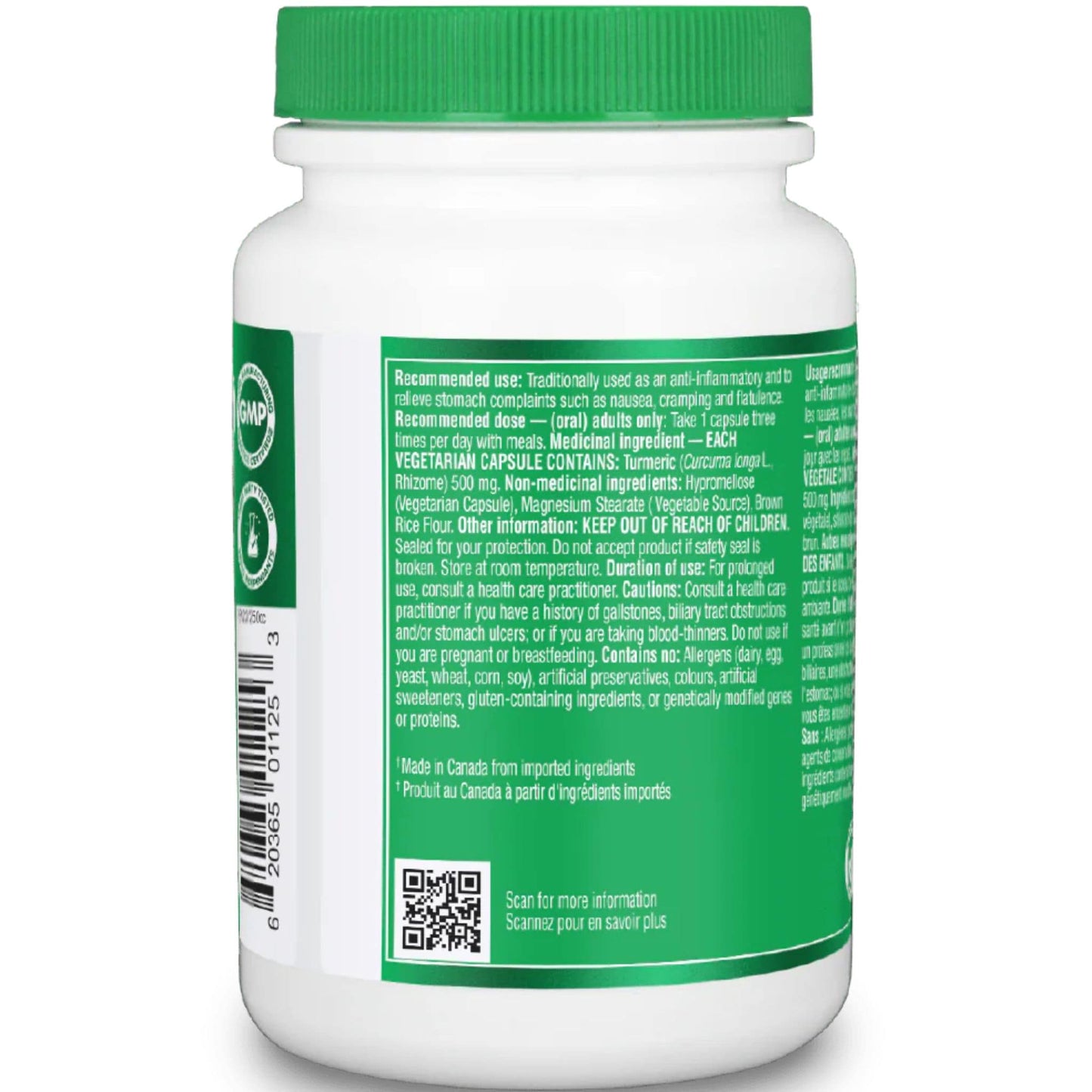 Organika Curcumin 500mg (Anti-inflammatory)