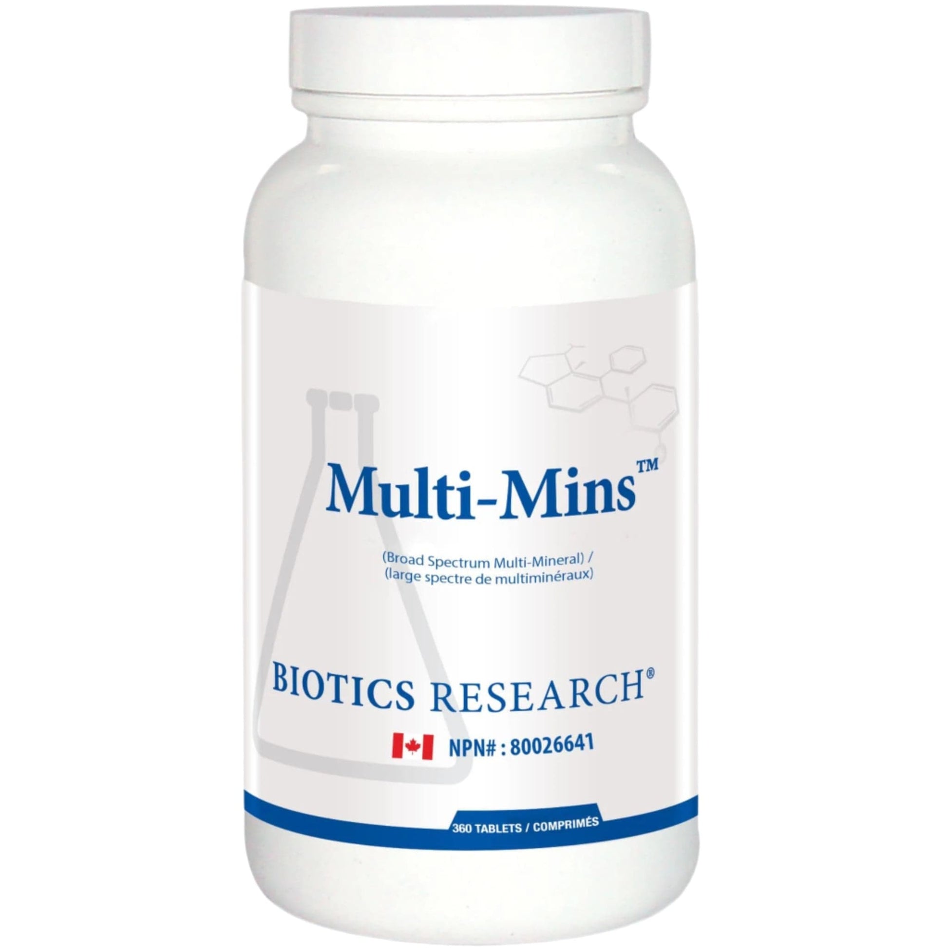 360 Tablets | Biotics Research Multi-Mins