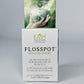 KMH Touches Flosspot Silk Dental Floss, Refillable Glass Jar or 2 x 40m Refills - 2 x 40m Refill Spools
