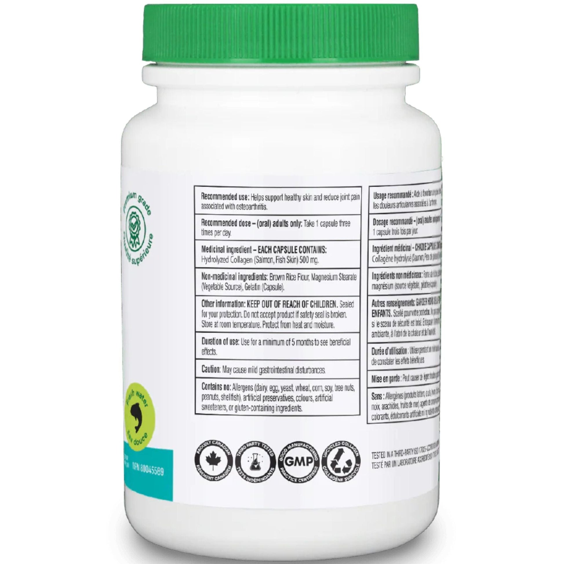 90 Capsules | Organila Marine Collagen 1500 mg