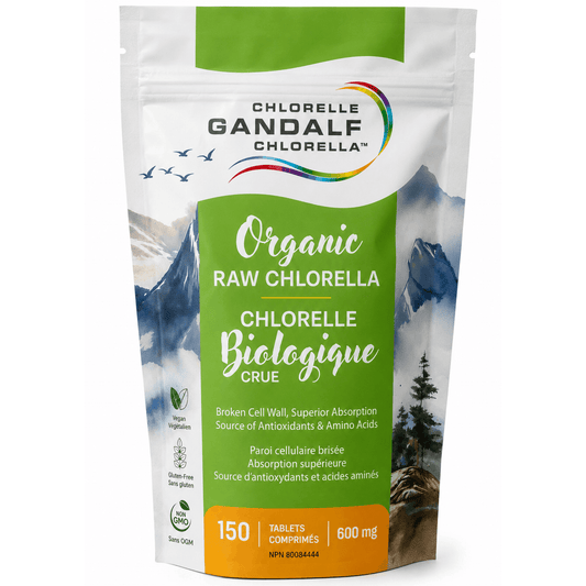 150 Tablets | Gandalf Organic Raw Chlorella