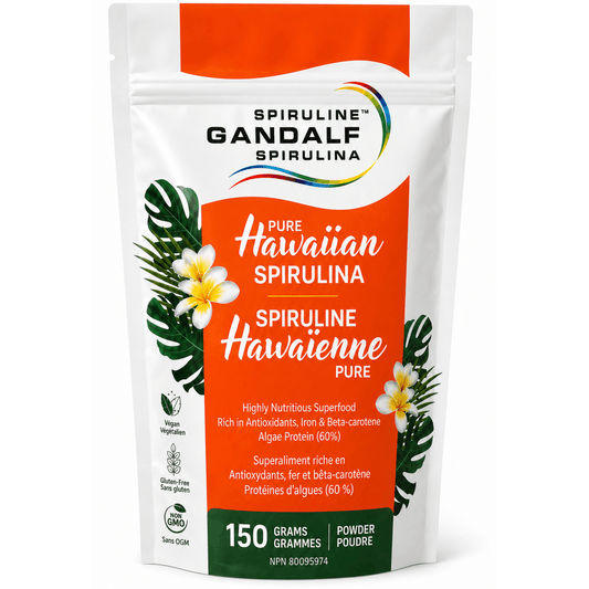 150g Unflavoured | Spirulina Gandalf Pure Hawaiian Spirulina