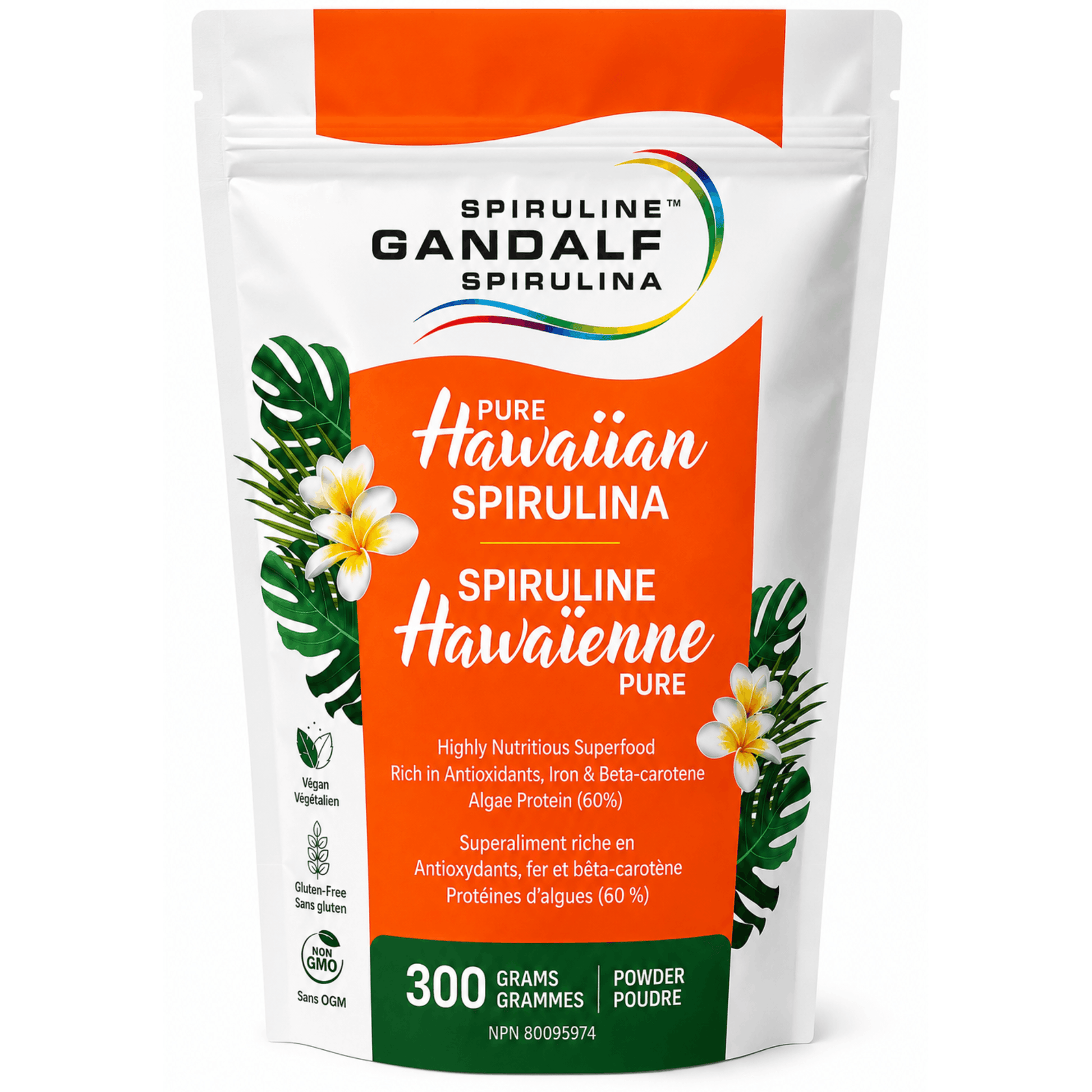 300g Unflavoured | Gandalf Pure Hawaiian Spirulina