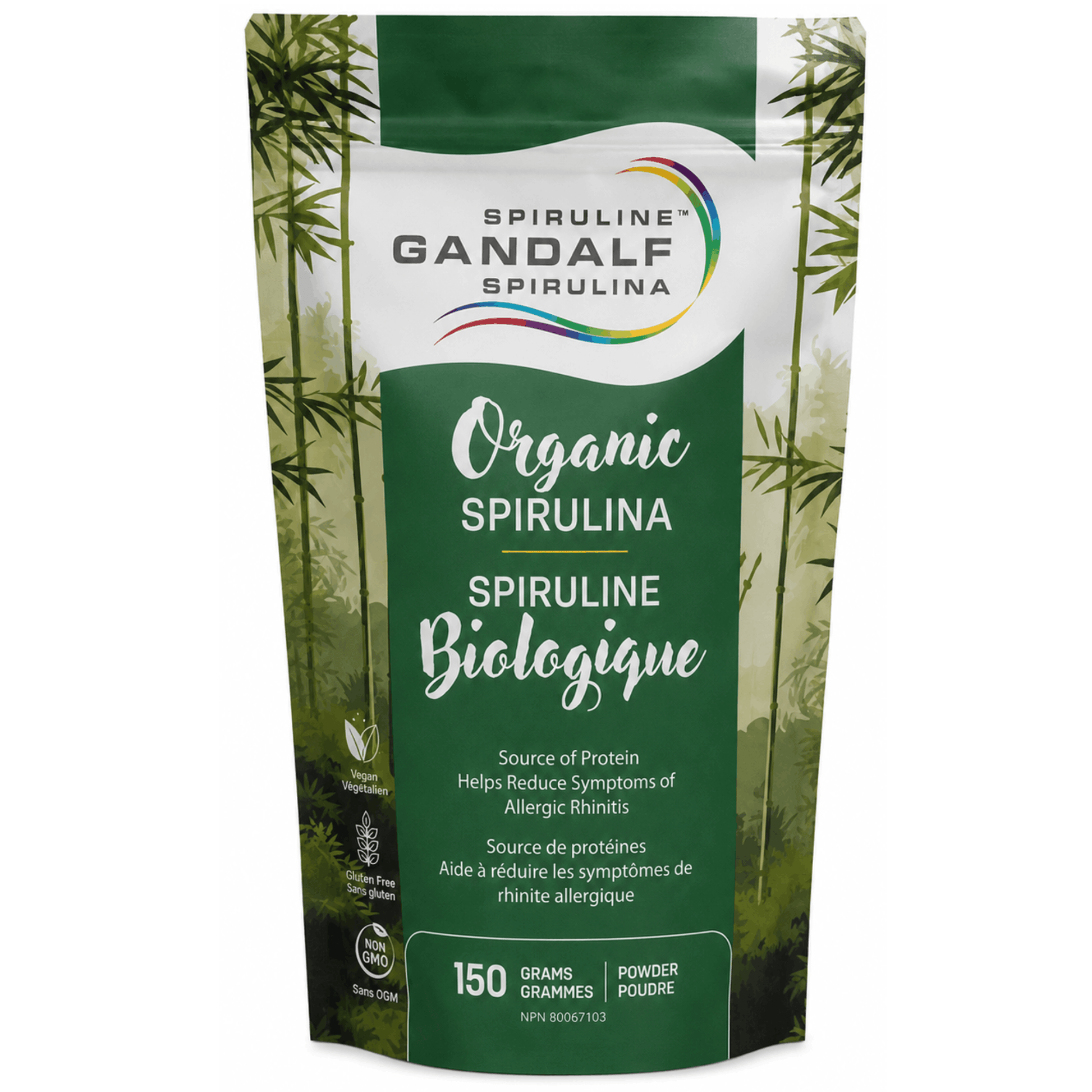 150g Unflavoured | Gandalf Organic Spirulina