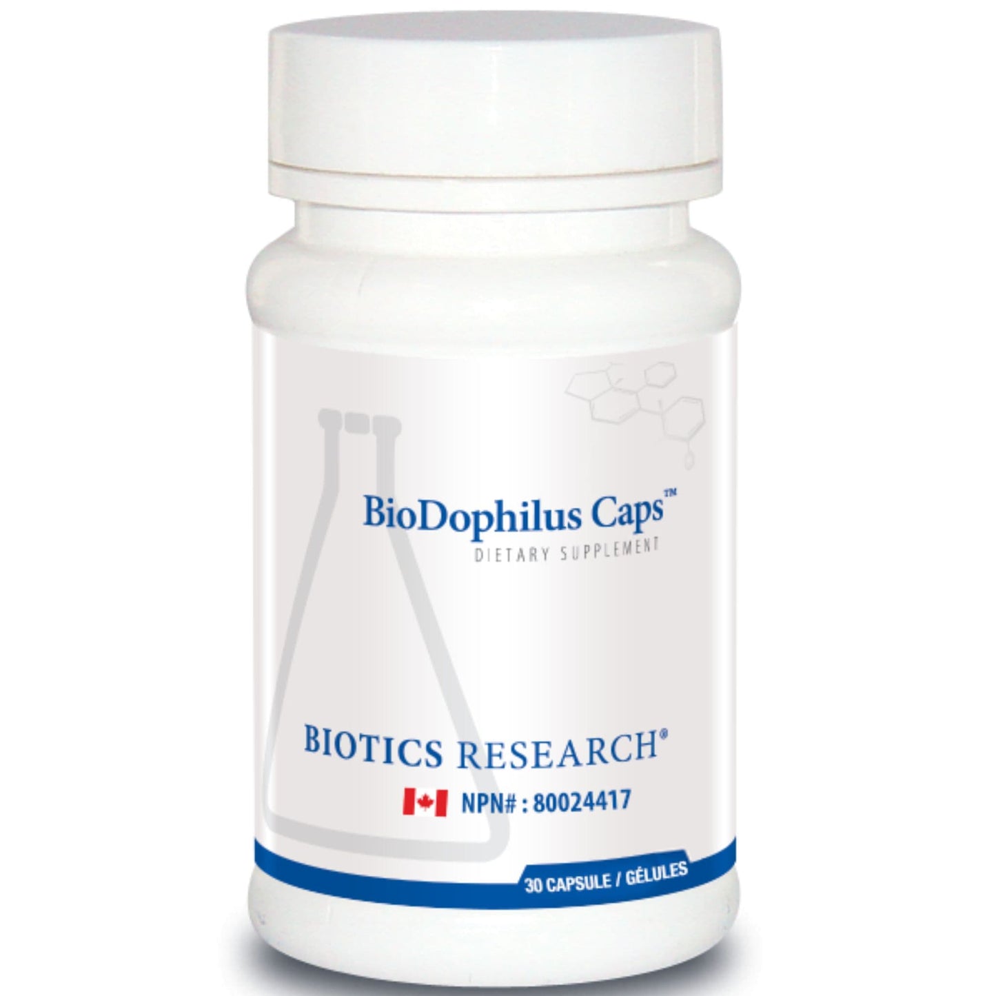 30 Capsules | Biotics Research BioDophilus Caps