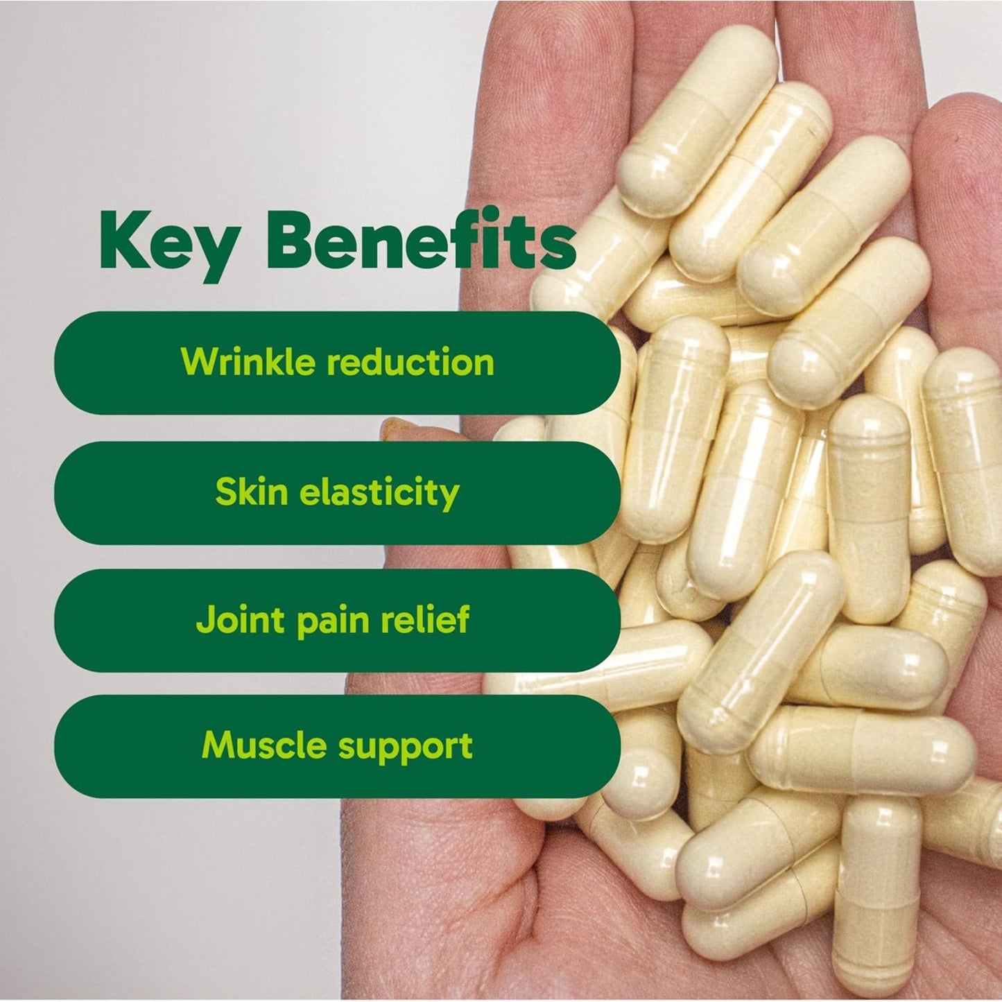 180 Capsules | Organika Biocell Collagen