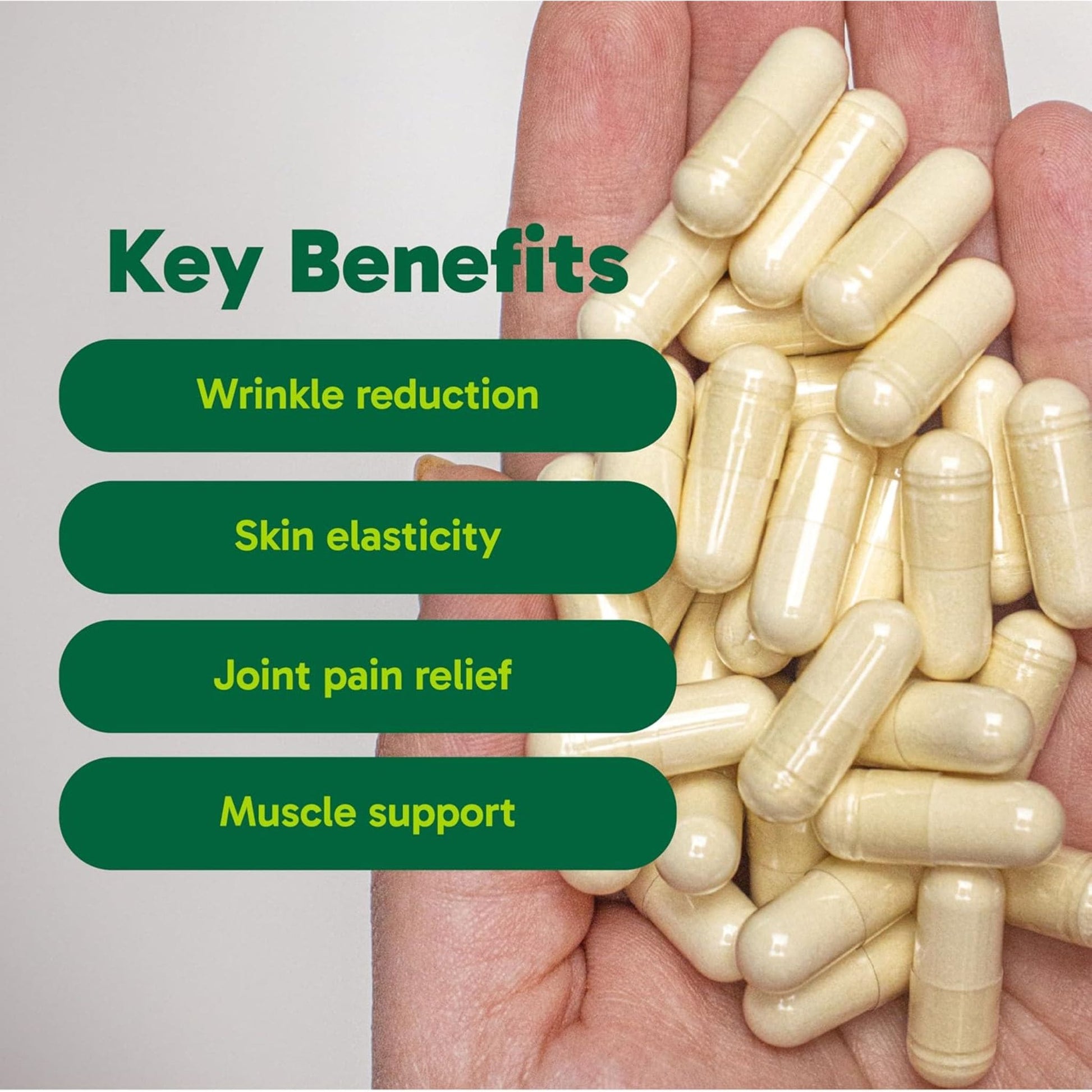 180 Capsules | Organika Biocell Collagen