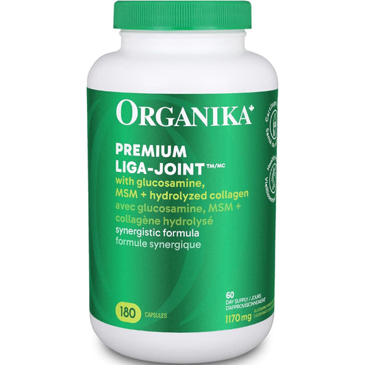 180 Capsules | Organika Premium Liga-Joint 1170 mg