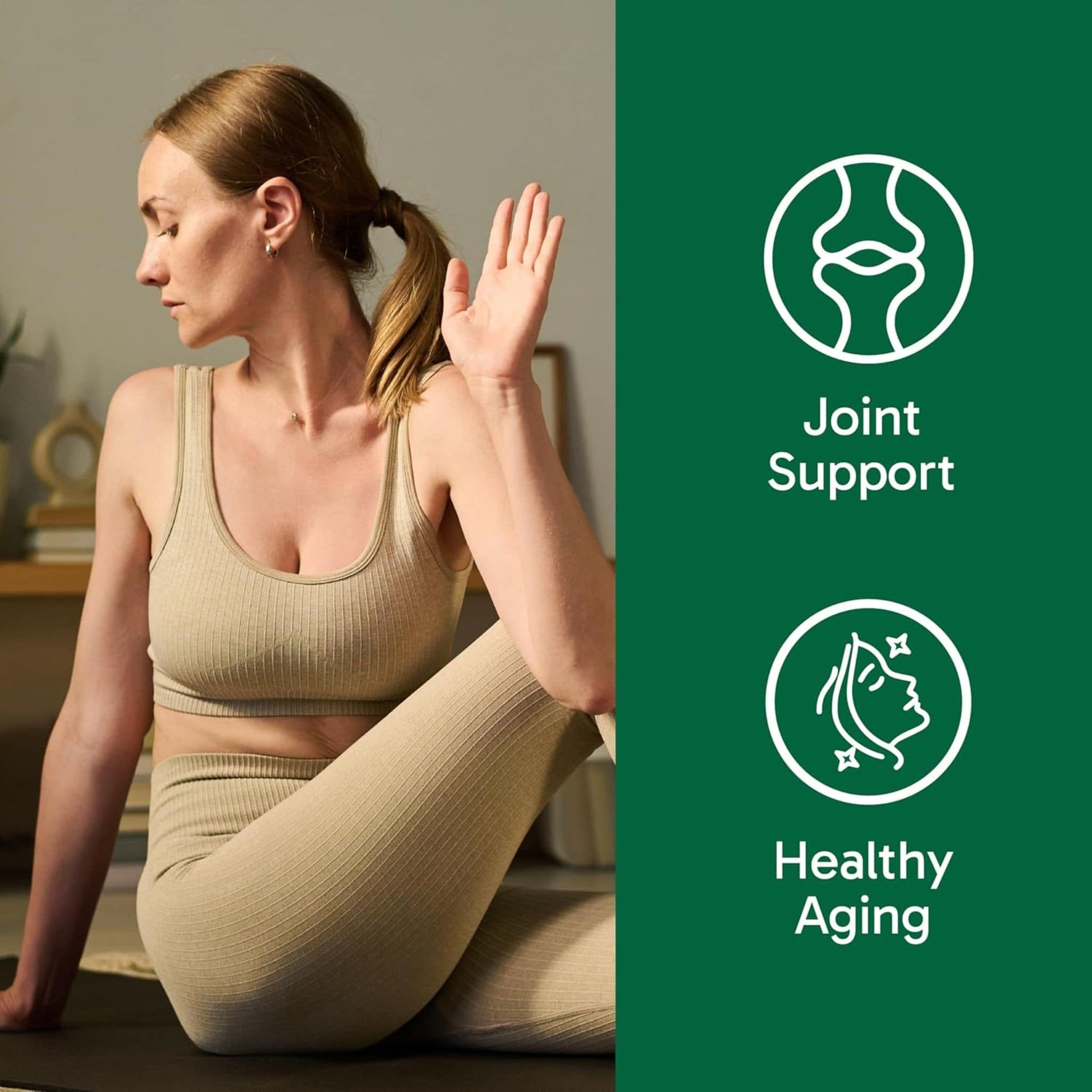 180 Capsules | Organika Premium Liga-Joint 1170 mg