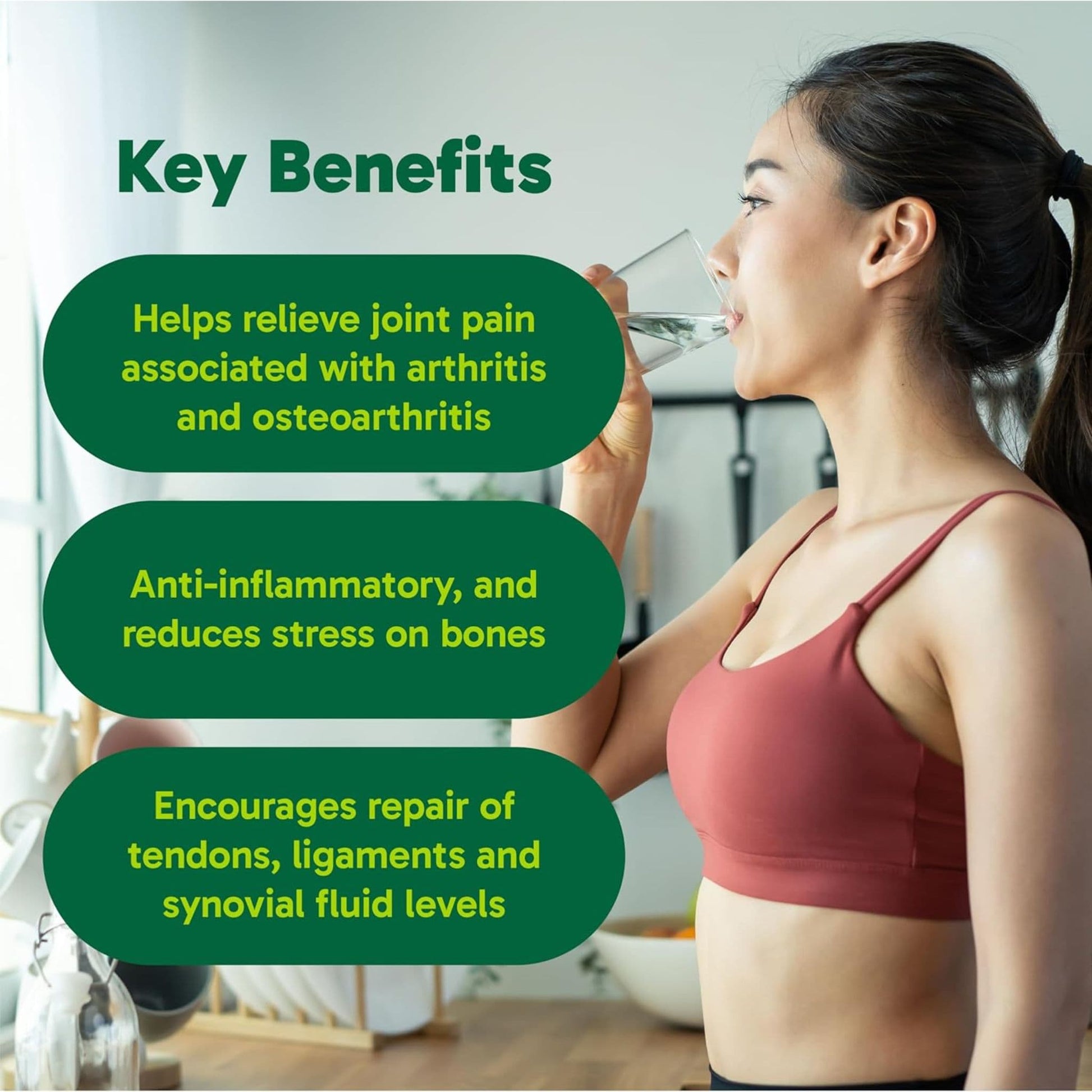 180 Capsules | Organika Premium Liga-Joint 1170 mg