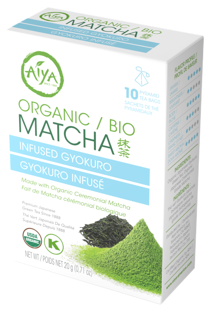 Aiya Organic Matcha Infused Gyokuro