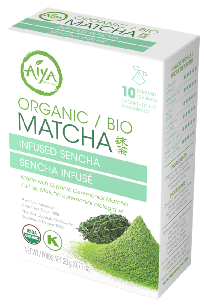 Aiya Organic Matcha Infused Sencha