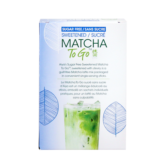 Aiya Sugar Free Sweetened Matcha To Go