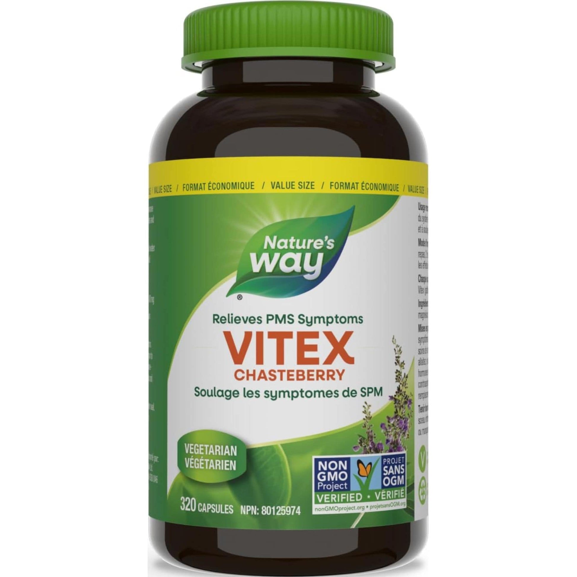 320 Capsules | Nature's Way Vitex Chasteberry