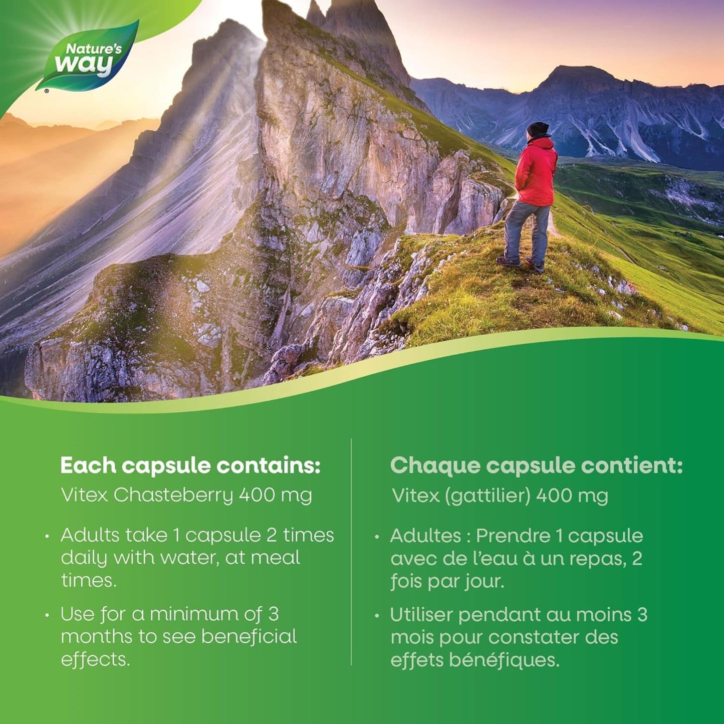 320 Capsules | Nature's Way Vitex Chasteberry