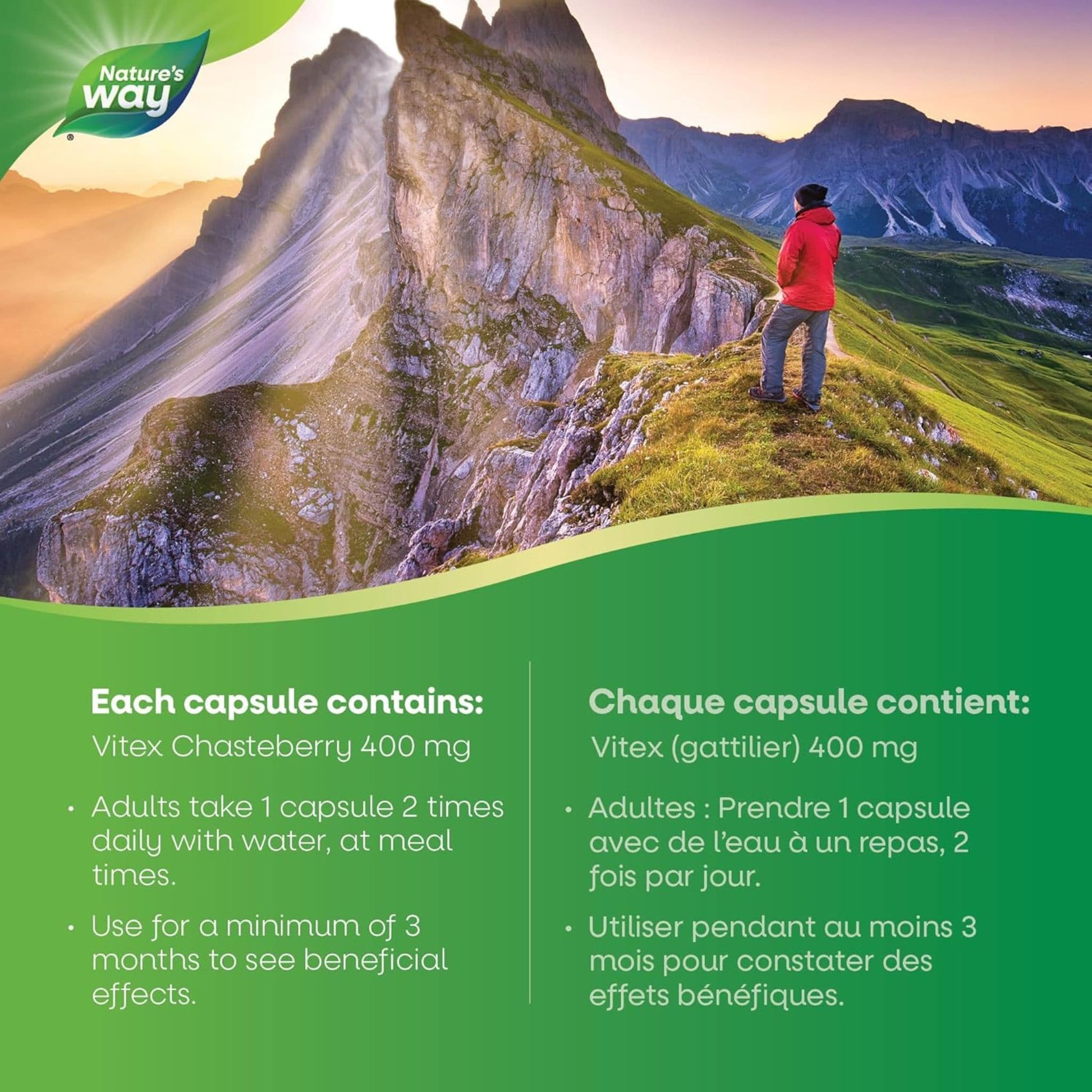 320 Capsules | Nature's Way Vitex Chasteberry