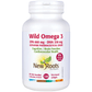Natural Flavour 120 Softgels | New Roots Herbal Wild Omega 3 EPA 660 Mg - DHA 330 Mg // natural flavour