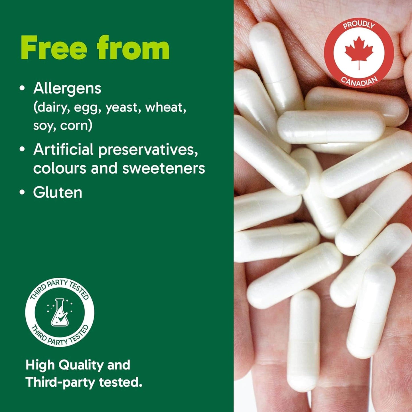 360 Vegetarian Capsules | Organika MSM (methylsulfonylmethane)