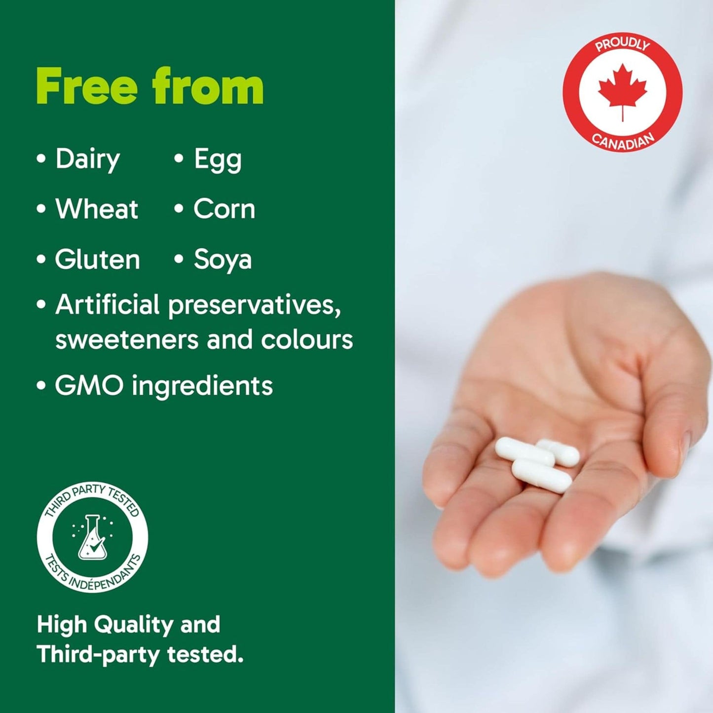 100 Capsules | Organika L-Glutathione