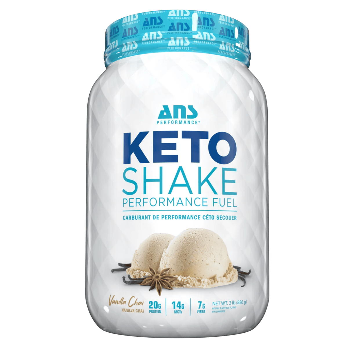 2lb Vanilla Chai | ANS Performance Keto Shake Powder