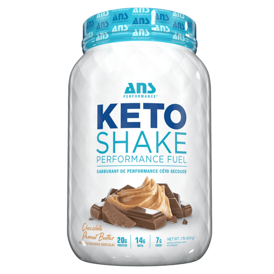 2lb Chocolate Peanut Butter | ANS Performance Keto Shake Powder