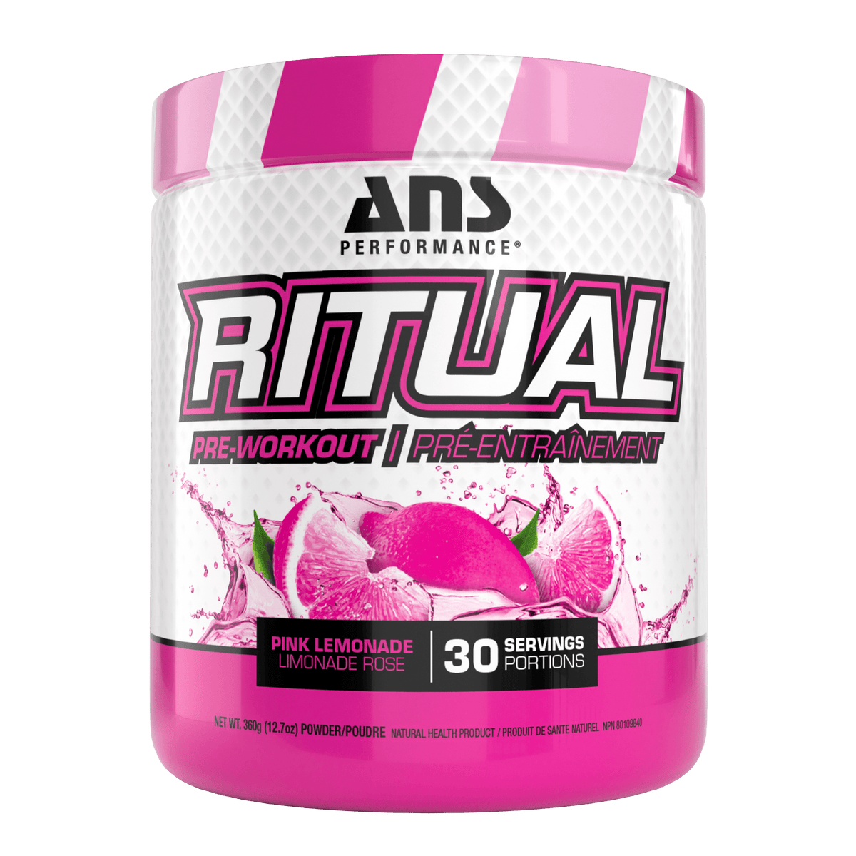 ANS Performance RITUAL Pre-Workout Pink Lemonade