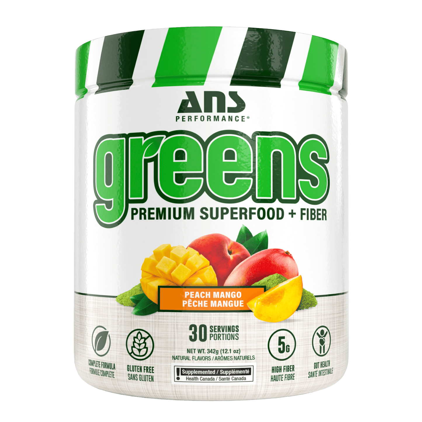 ANS Performance Greens Superfood Peach Mango