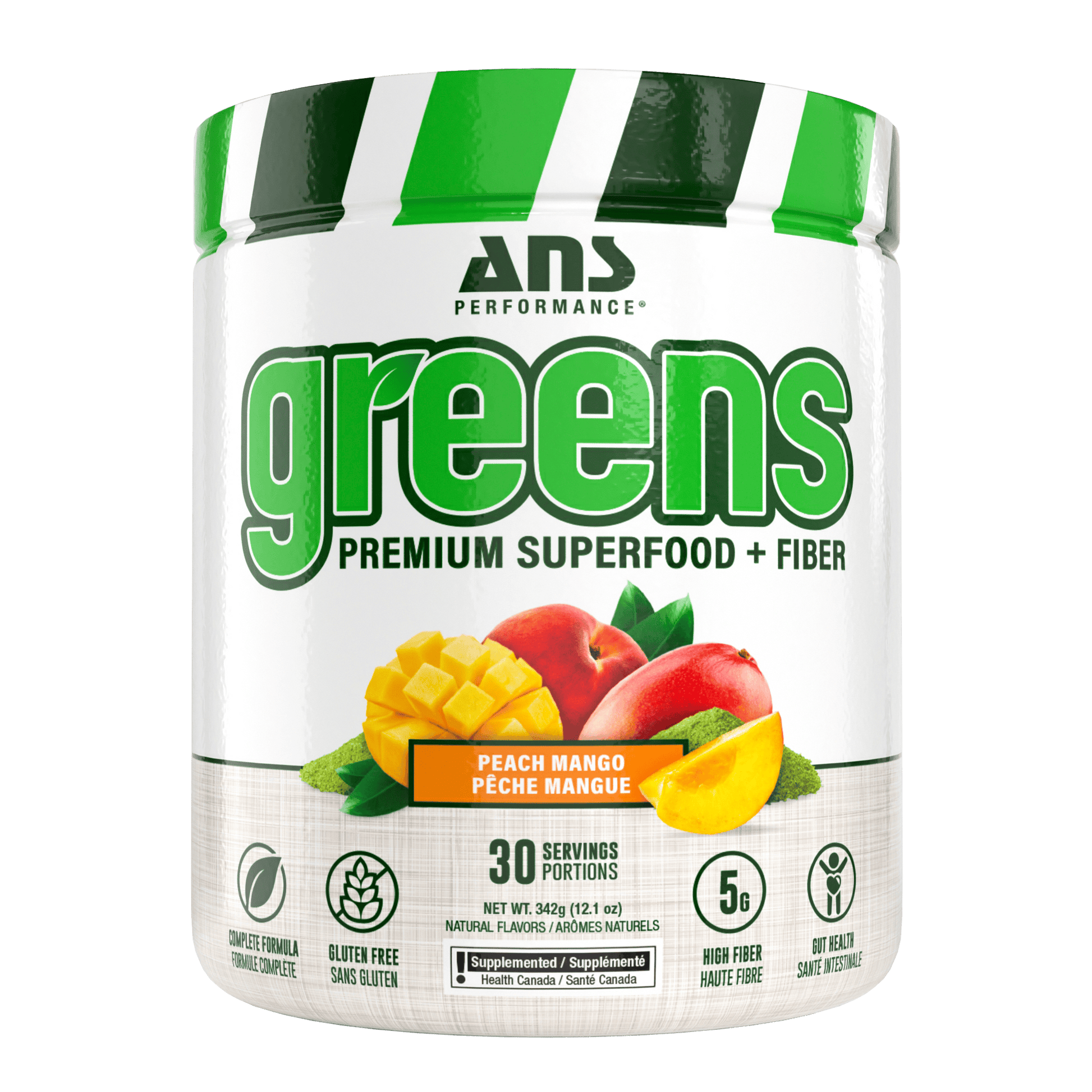 ANS Performance Greens Superfood Peach Mango